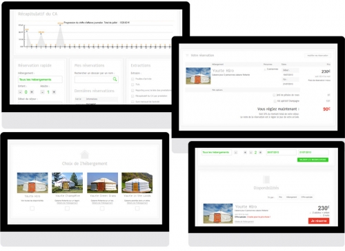 Solutions de réservation en ligne personnalisables