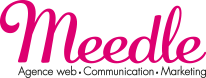 Logo de la web agency Meedle